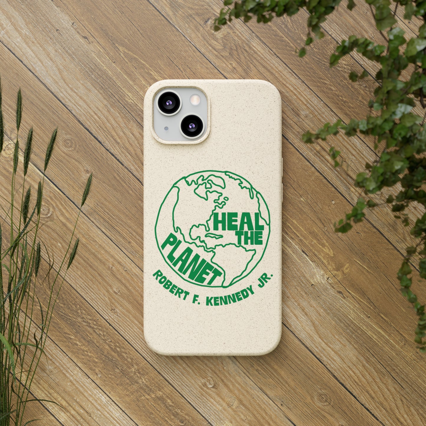 Heal the Planet Biodegradable Case