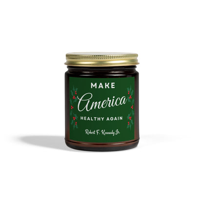 Make America Healthy Again Scented Candle Made with Coconut Apricot Wax (4oz or 9oz)