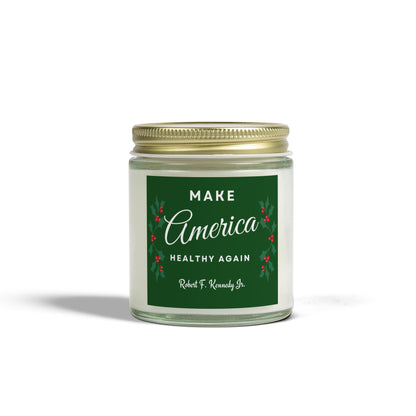 Make America Healthy Again Scented Candle Made with Coconut Apricot Wax (4oz or 9oz)