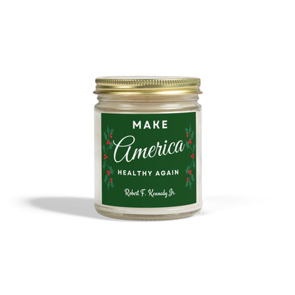 Make America Healthy Again Scented Candle Made with Coconut Apricot Wax (4oz or 9oz)