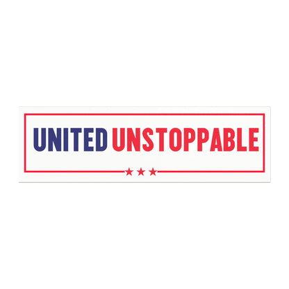 United Unstoppable Car Magnet