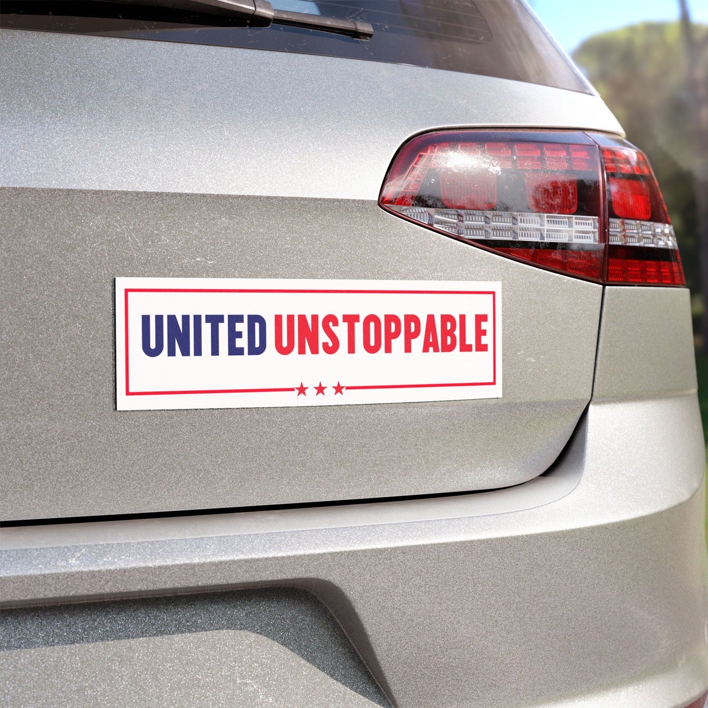 United Unstoppable Car Magnet