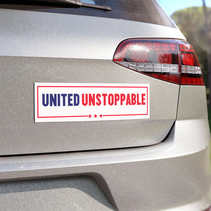 United Unstoppable Car Magnet