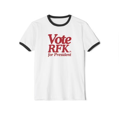 Vote RFK JR. Unisex Ringer Tee