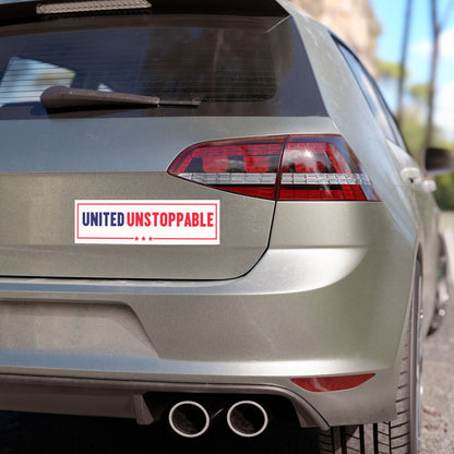 United Unstoppable Car Magnet