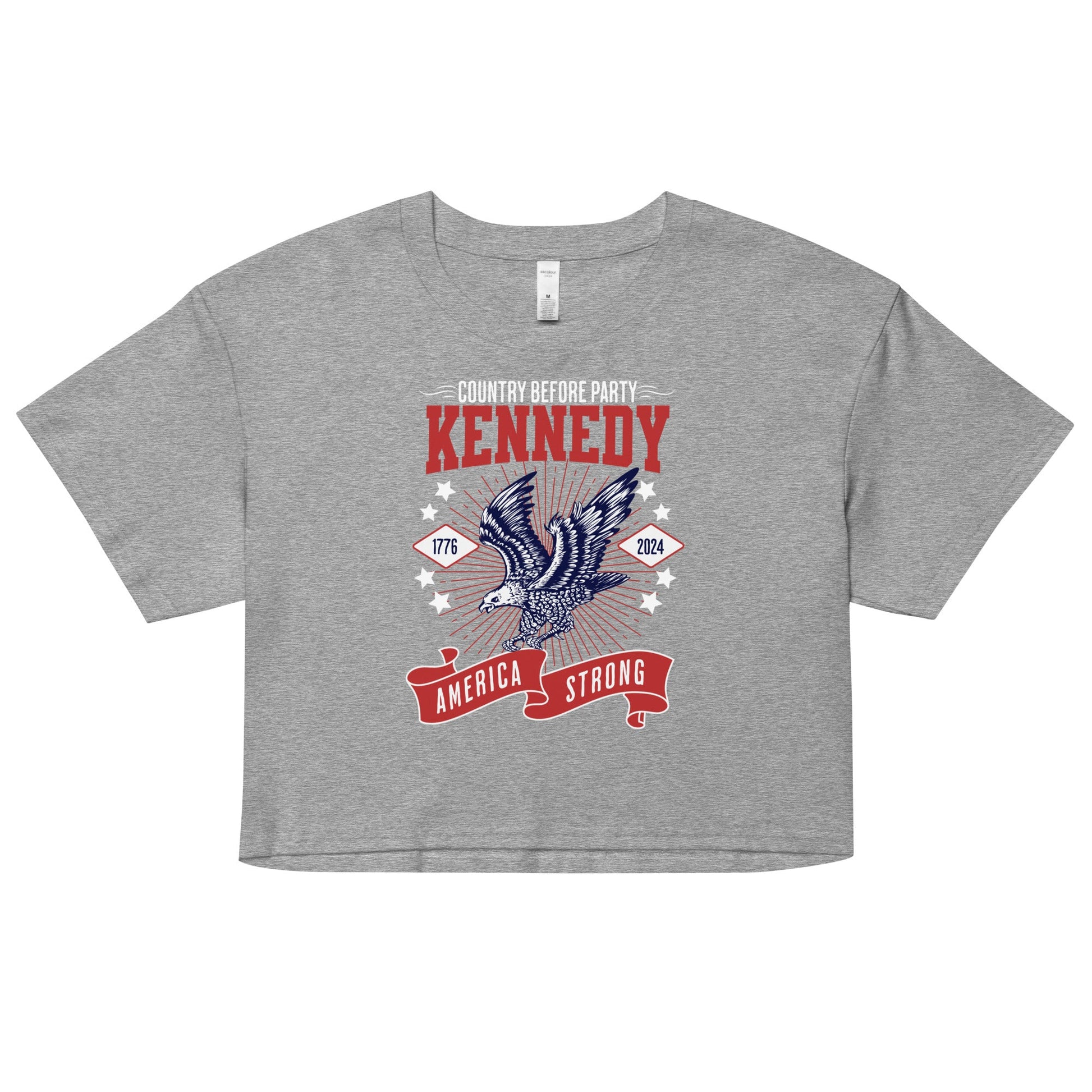 America Strong II Women’s Crop Top - Team Kennedy Official Merchandise