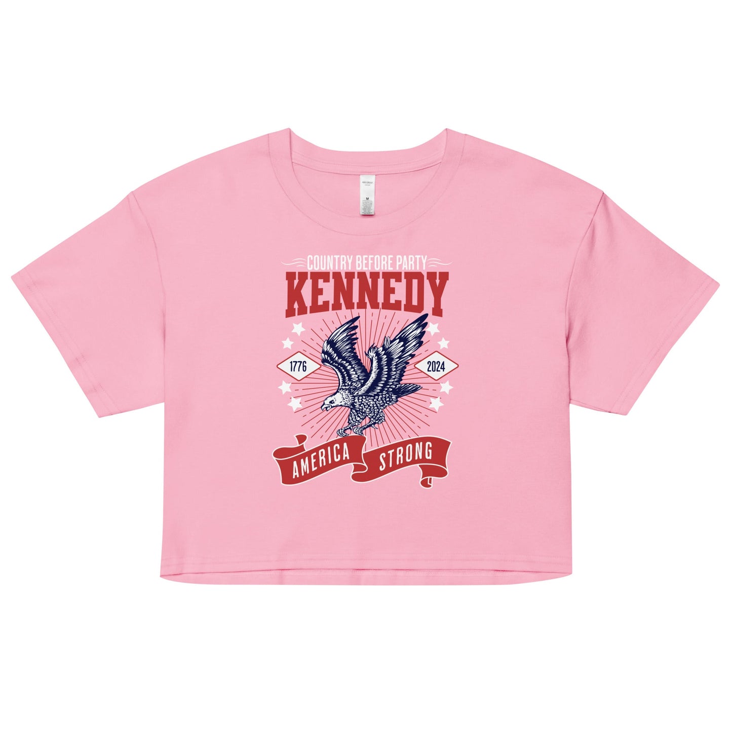 America Strong II Women’s Crop Top - Team Kennedy Official Merchandise