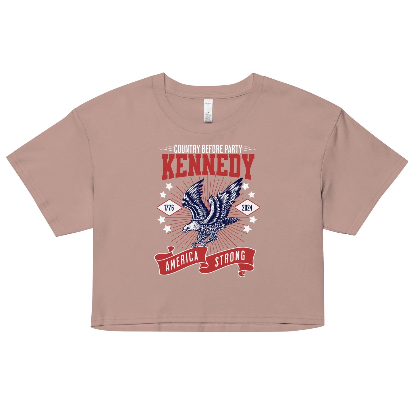 America Strong II Women’s Crop Top - Team Kennedy Official Merchandise