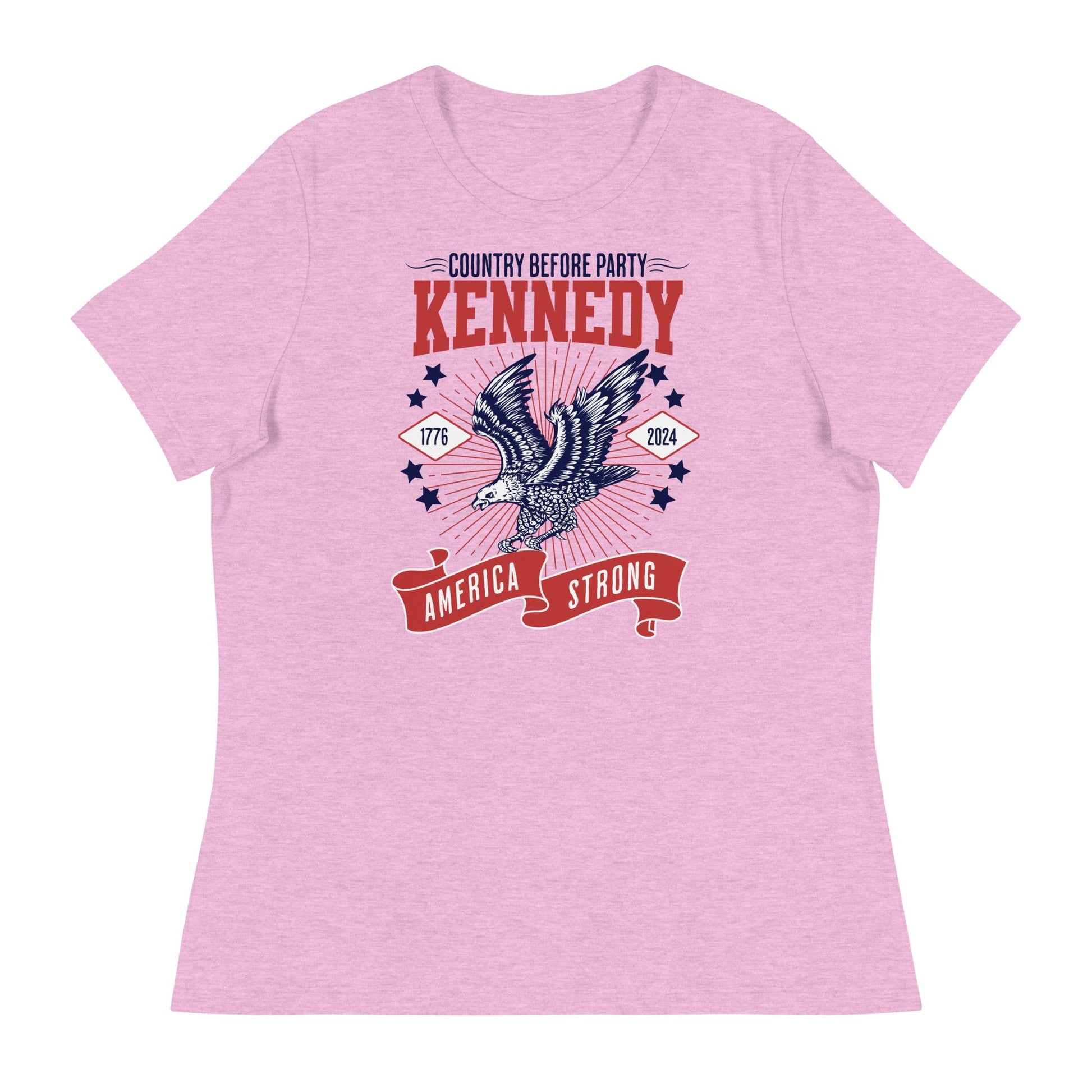 America Strong II Women's Relaxed Tee - Team Kennedy Official Merchandise