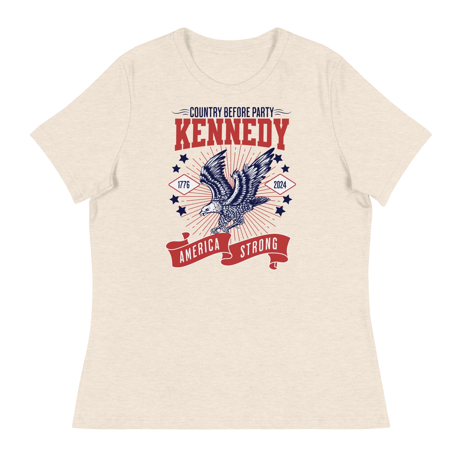 America Strong II Women's Relaxed Tee - Team Kennedy Official Merchandise