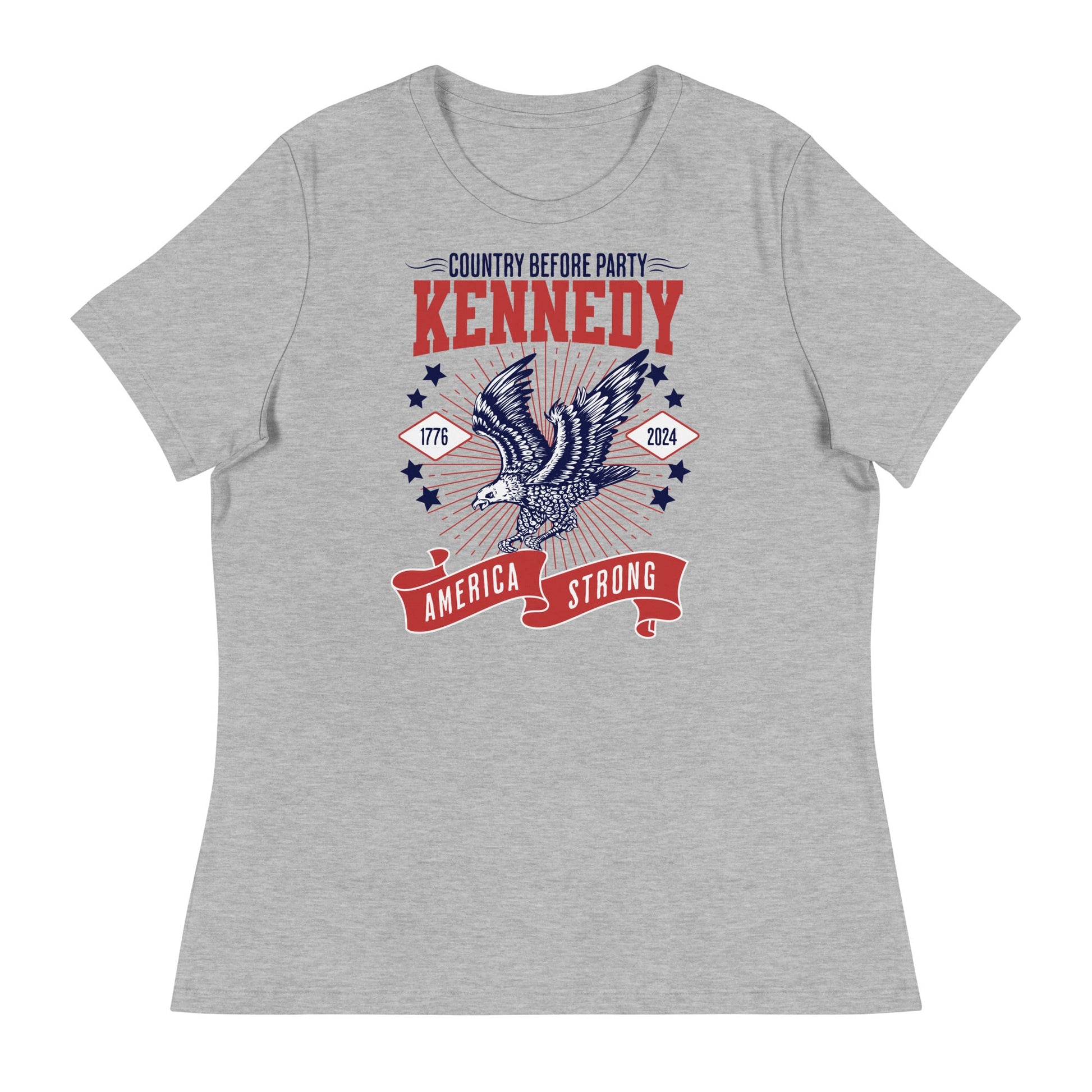 America Strong II Women's Relaxed Tee - Team Kennedy Official Merchandise