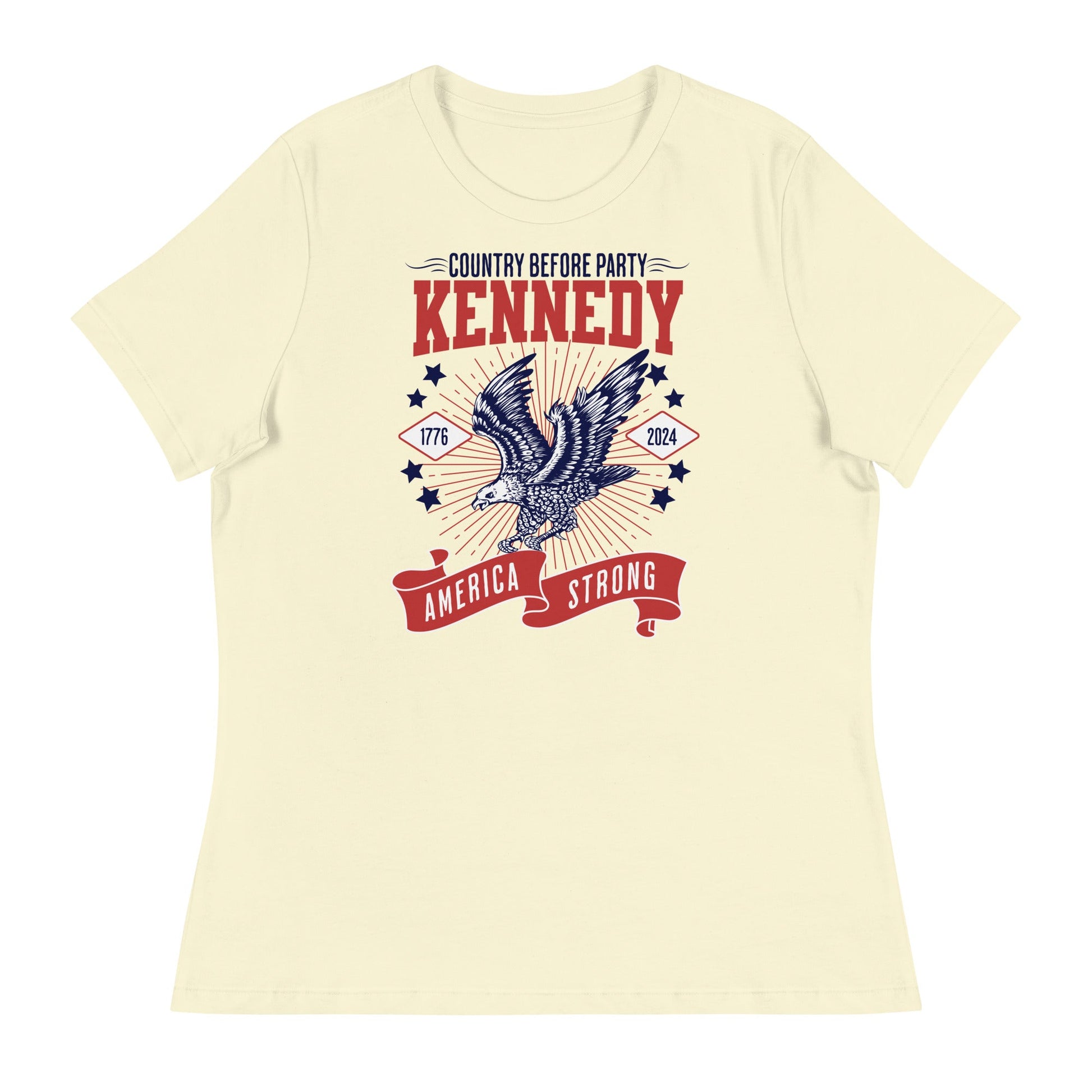 America Strong II Women's Relaxed Tee - Team Kennedy Official Merchandise