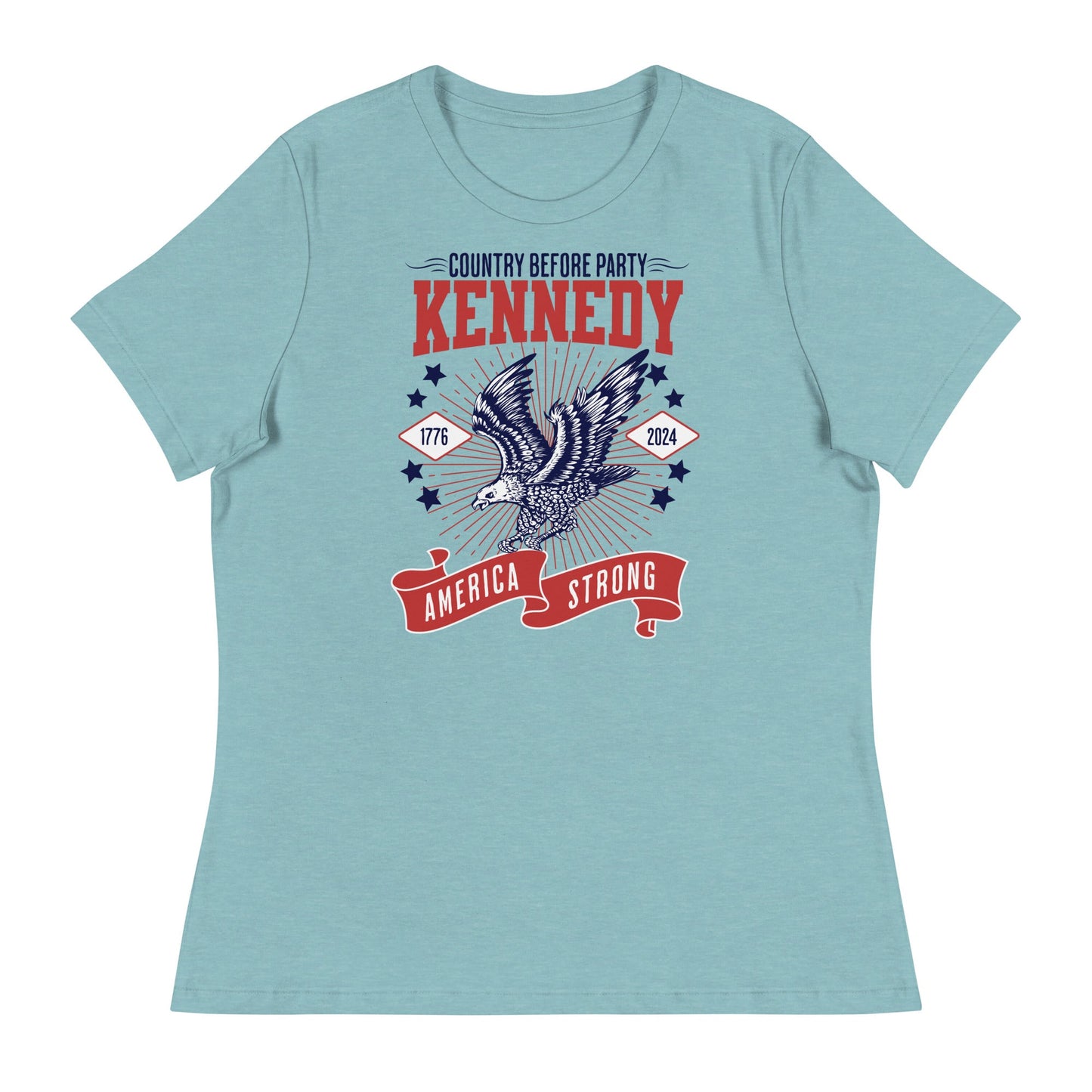 America Strong II Women's Relaxed Tee - Team Kennedy Official Merchandise