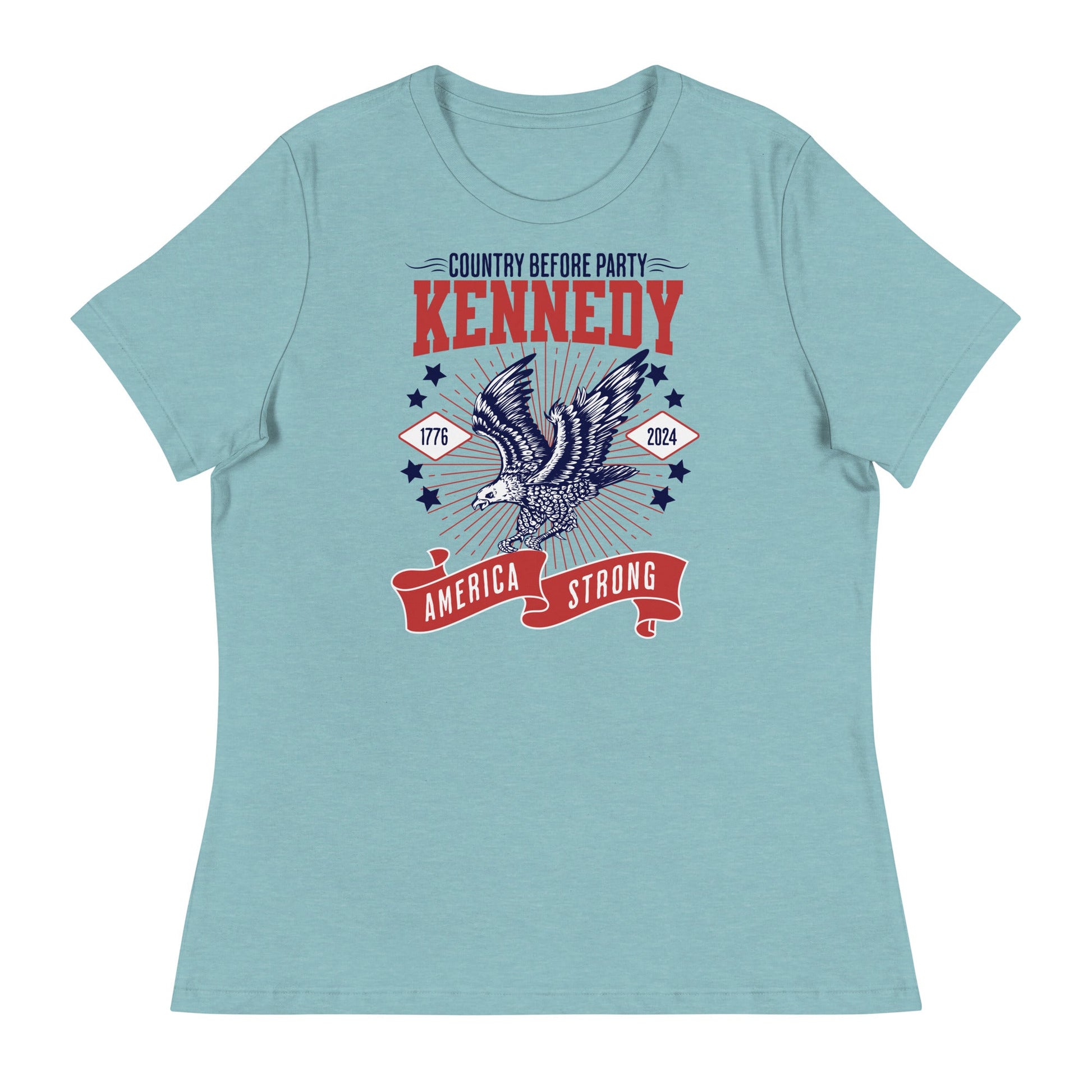 America Strong II Women's Relaxed Tee - Team Kennedy Official Merchandise