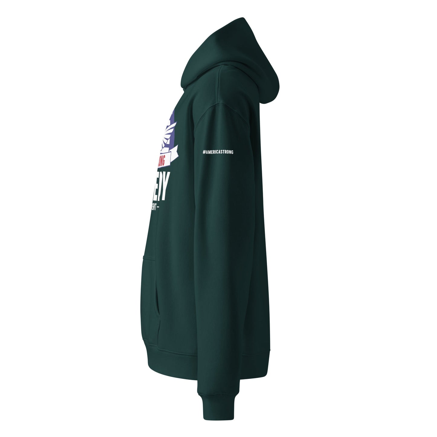 America Strong Unisex Oversized Hoodie - Team Kennedy Official Merchandise