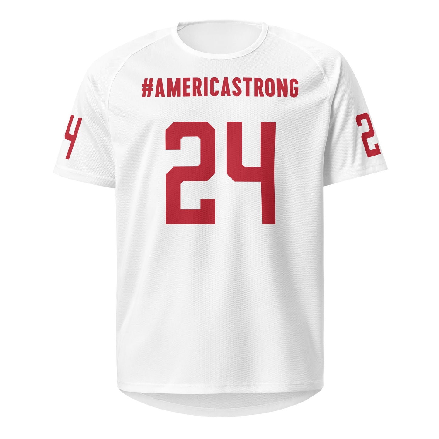 America Strong Unisex Sports Jersey - Team Kennedy Official Merchandise