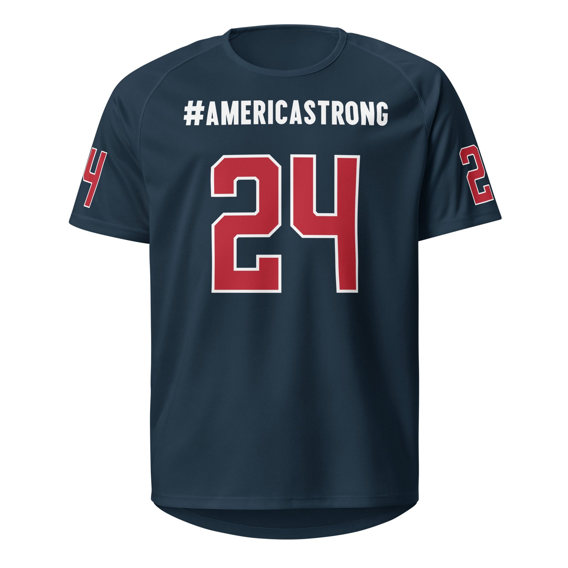 America Strong Unisex Sports Jersey - Team Kennedy Official Merchandise