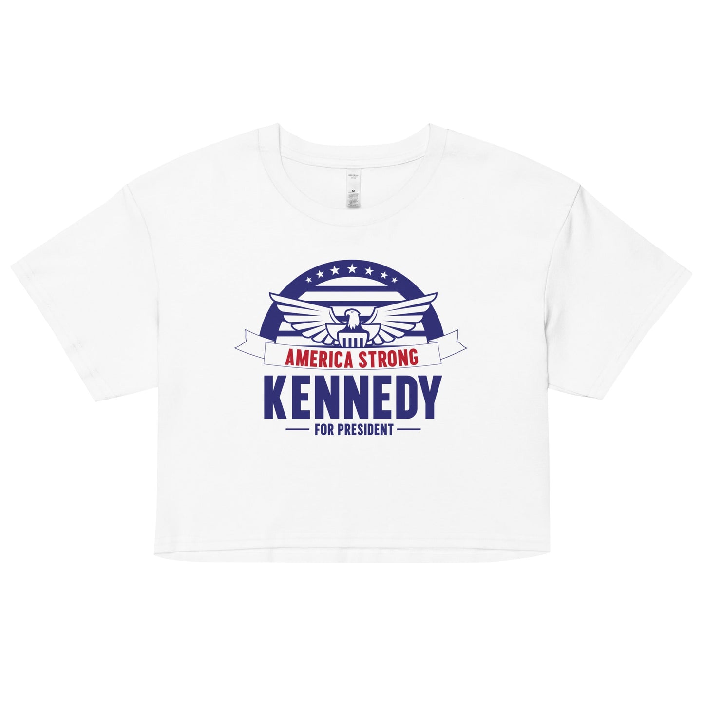 America Strong Women’s Crop Top - Team Kennedy Official Merchandise