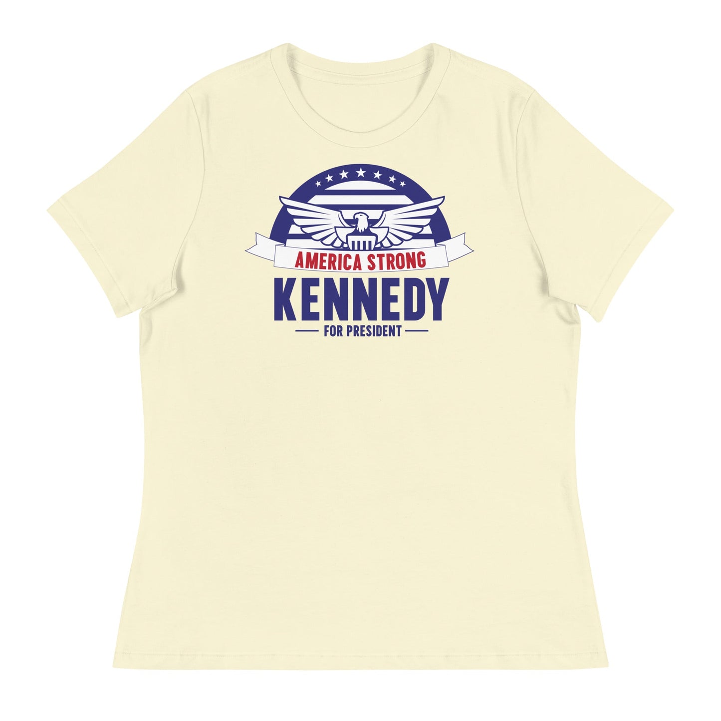 America Strong Women's Relaxed Tee - Team Kennedy Official Merchandise