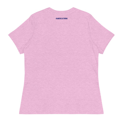 America Strong Women's Relaxed Tee - Team Kennedy Official Merchandise