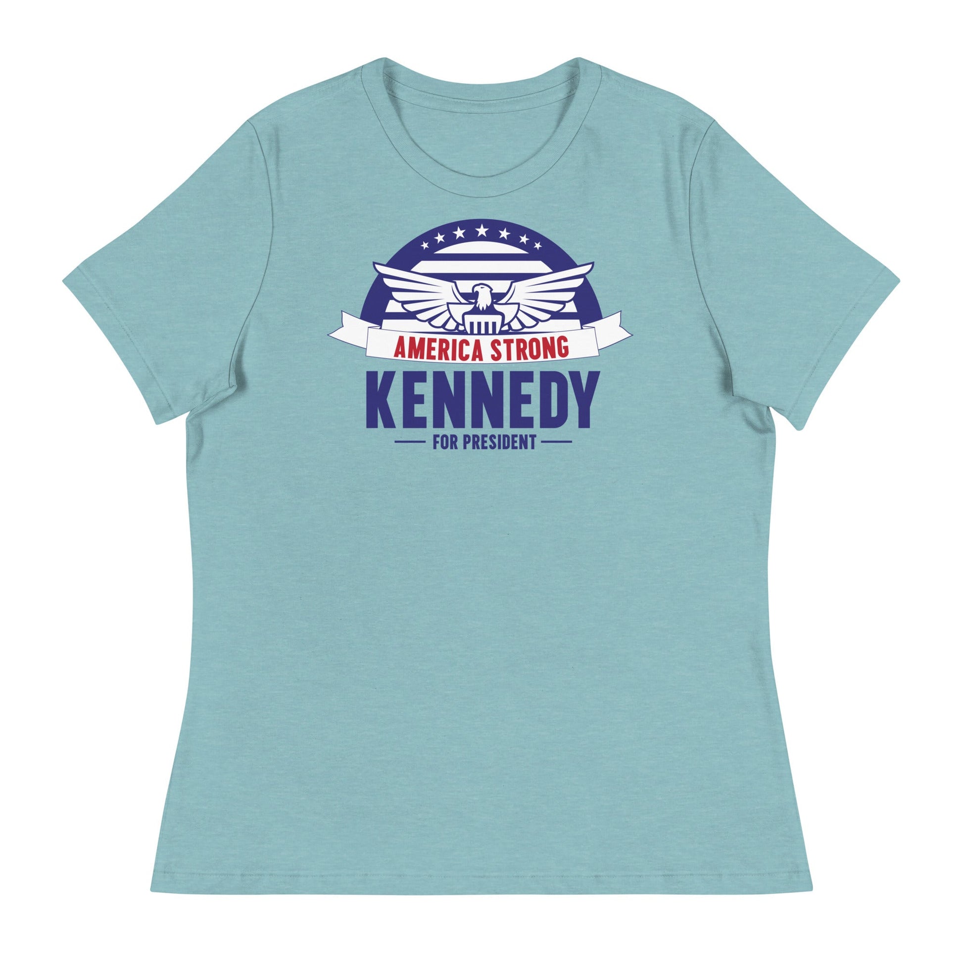 America Strong Women's Relaxed Tee - Team Kennedy Official Merchandise