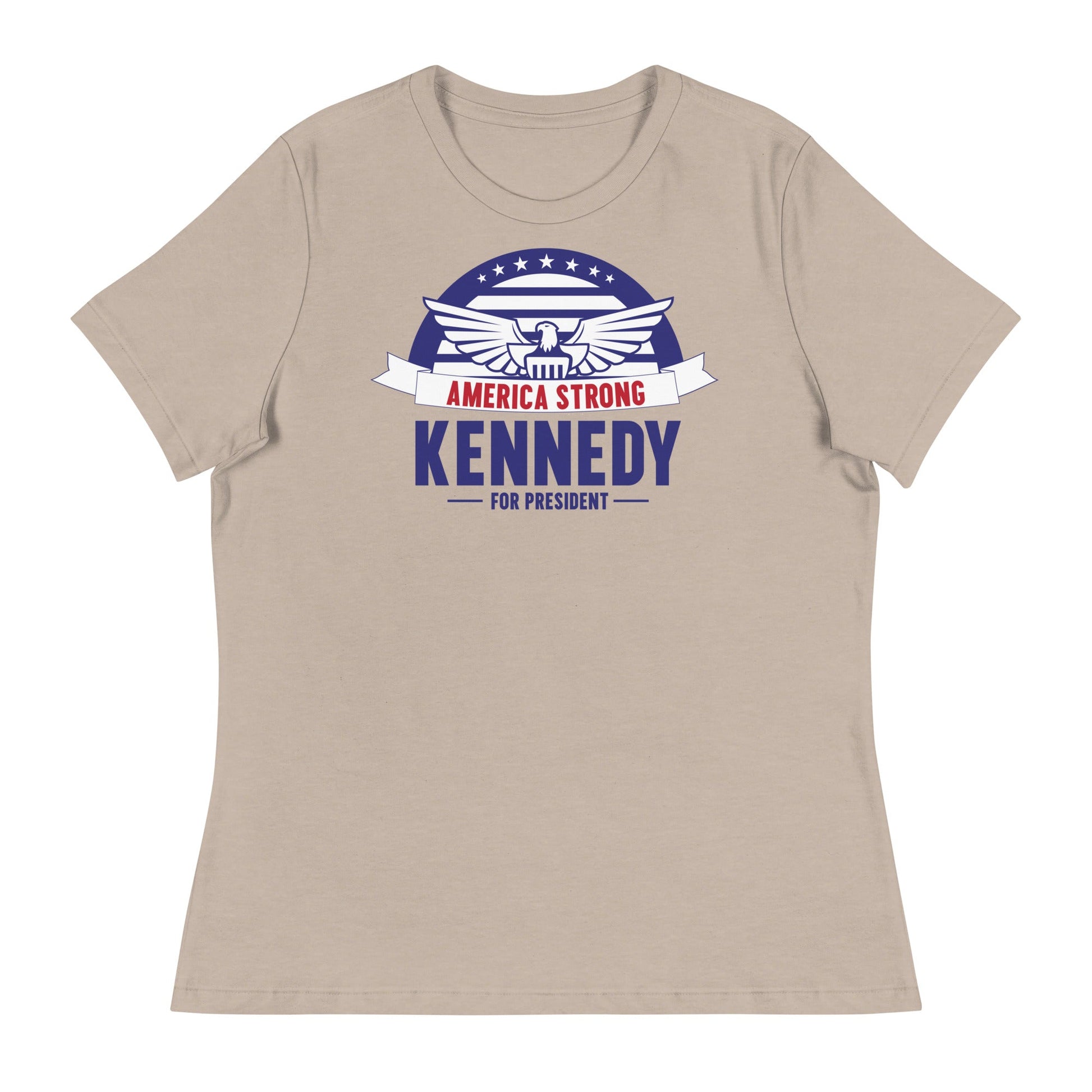 America Strong Women's Relaxed Tee - Team Kennedy Official Merchandise