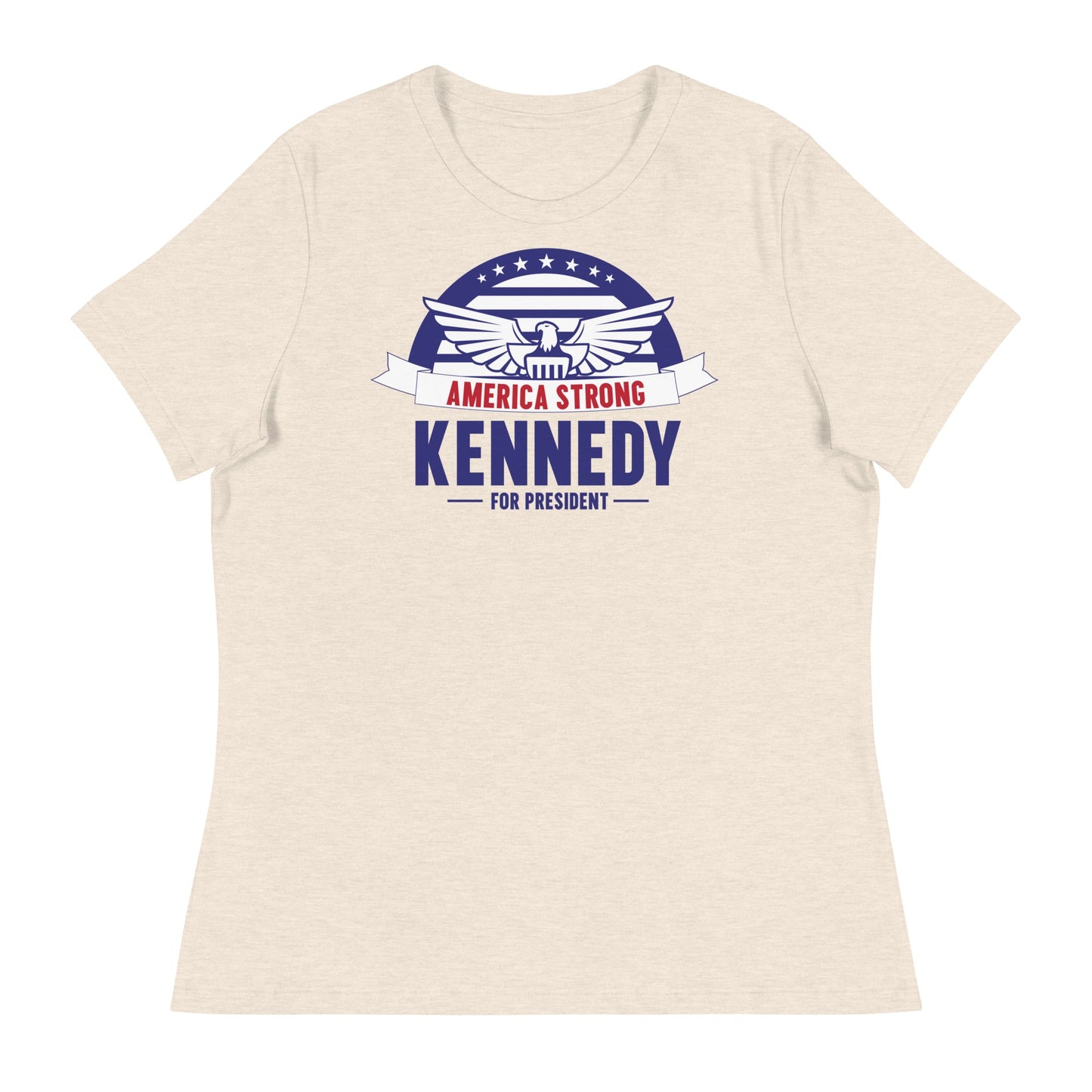 America Strong Women's Relaxed Tee - Team Kennedy Official Merchandise