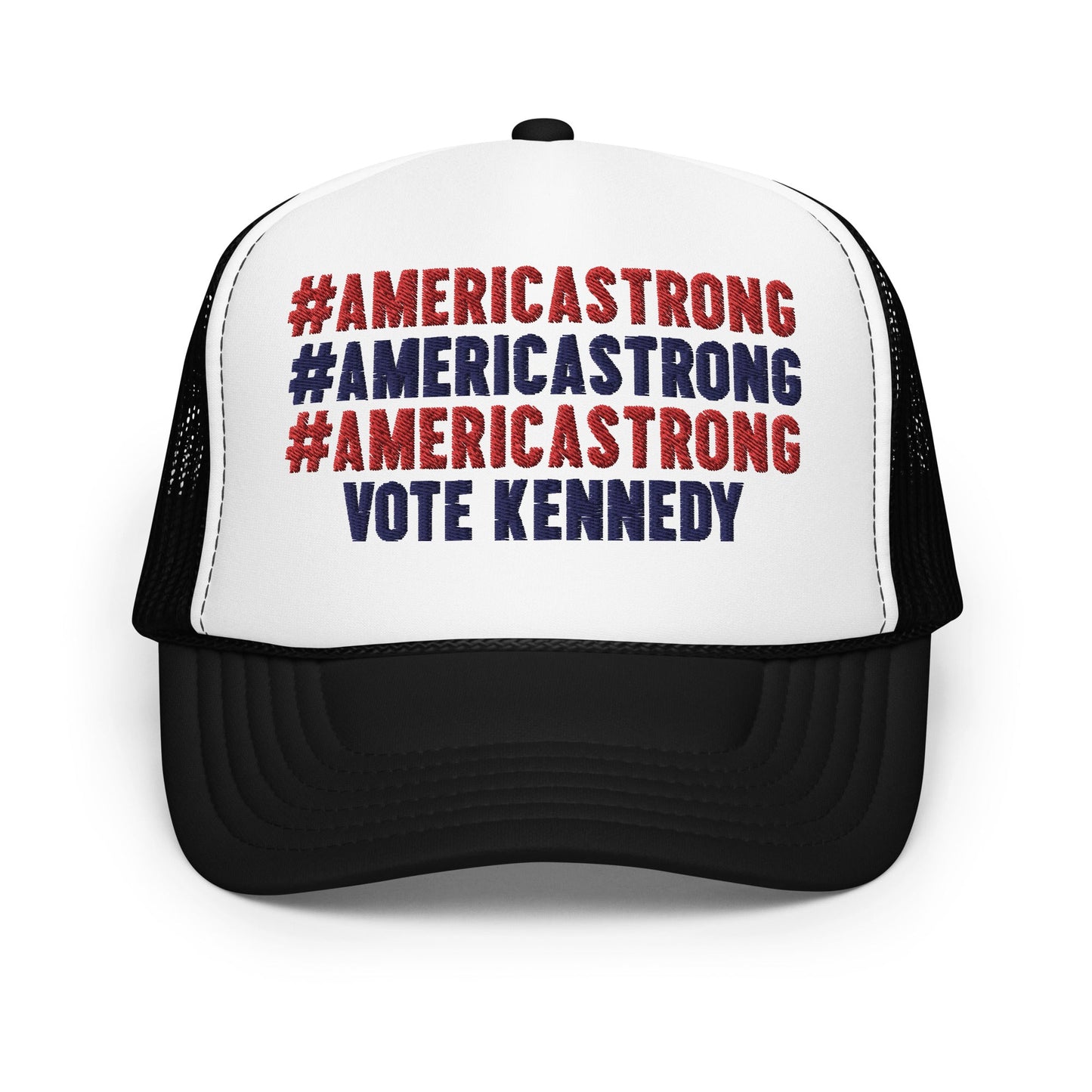 #AmericaStrong Foam Trucker Hat - Team Kennedy Official Merchandise