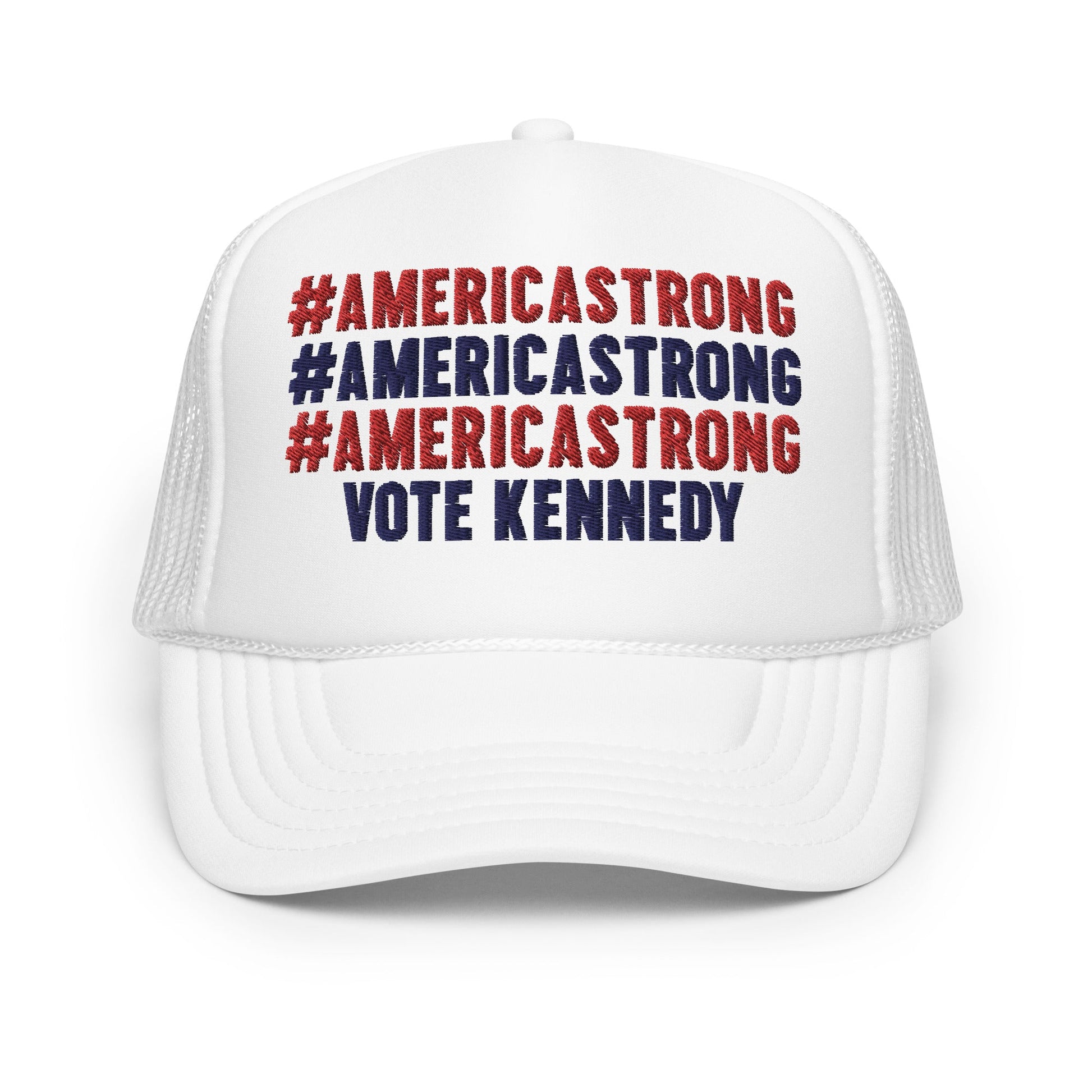 #AmericaStrong Foam Trucker Hat - Team Kennedy Official Merchandise