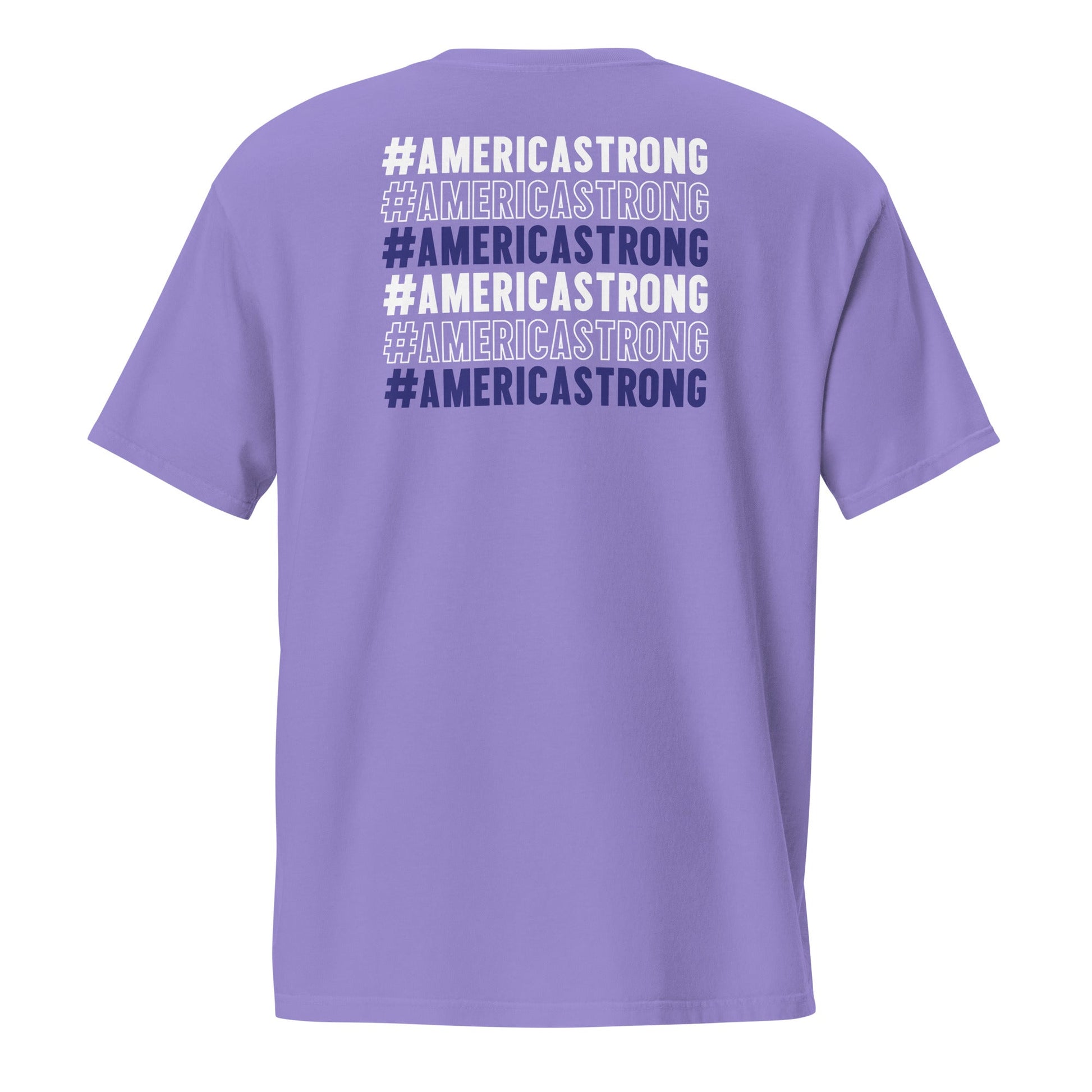 #AmericaStrong Unisex Pocket Tee - Team Kennedy Official Merchandise