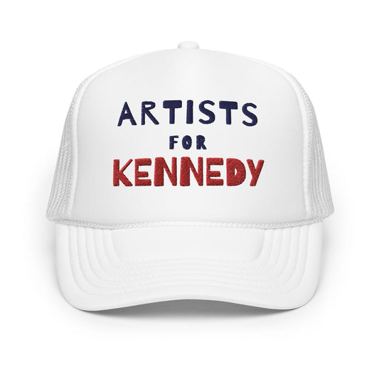 Artists for Kennedy Foam Trucker Hat - Team Kennedy Official Merchandise