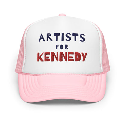 Artists for Kennedy Foam Trucker Hat - Team Kennedy Official Merchandise