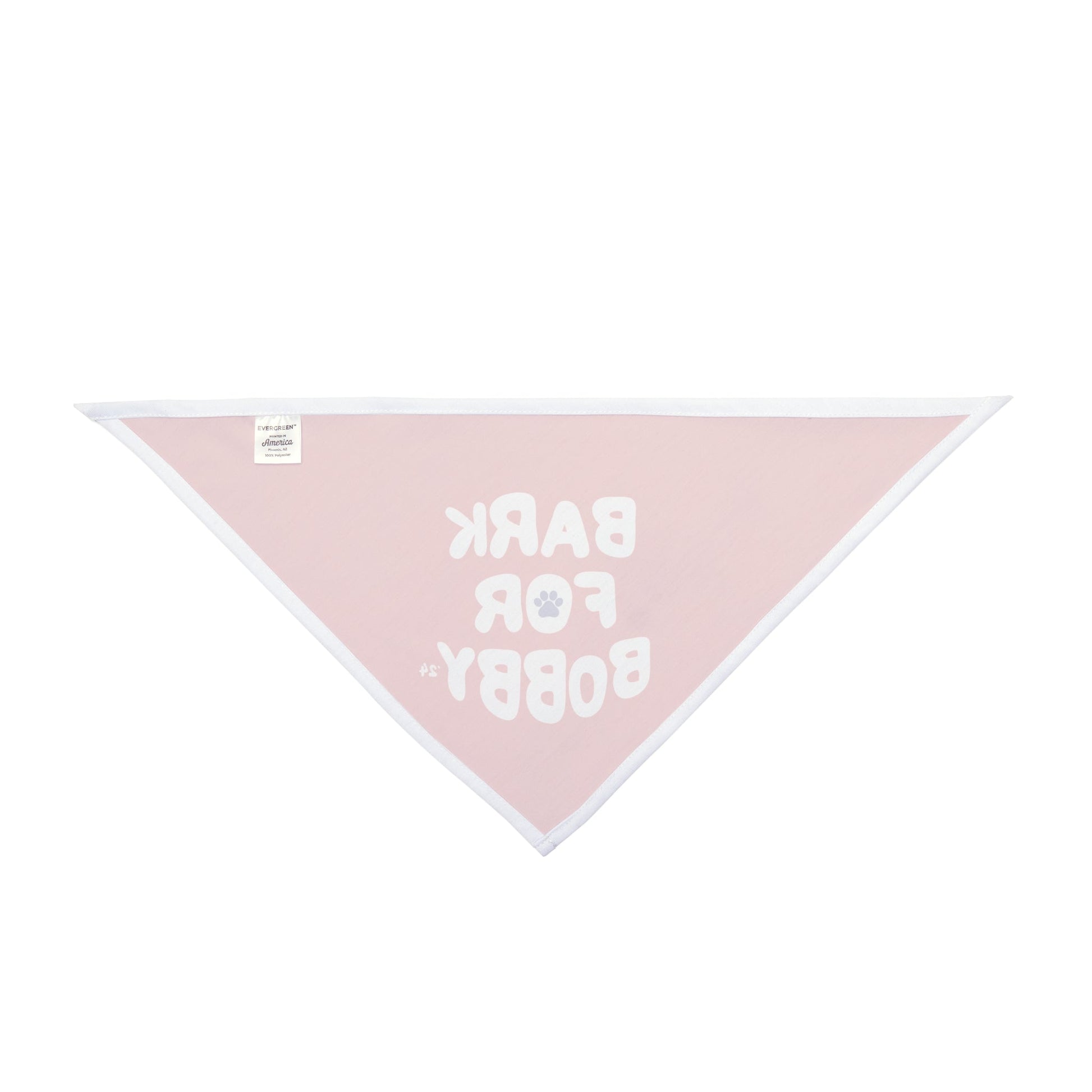 Bark for Bobby '24 Pet Bandana - Team Kennedy Official Merchandise