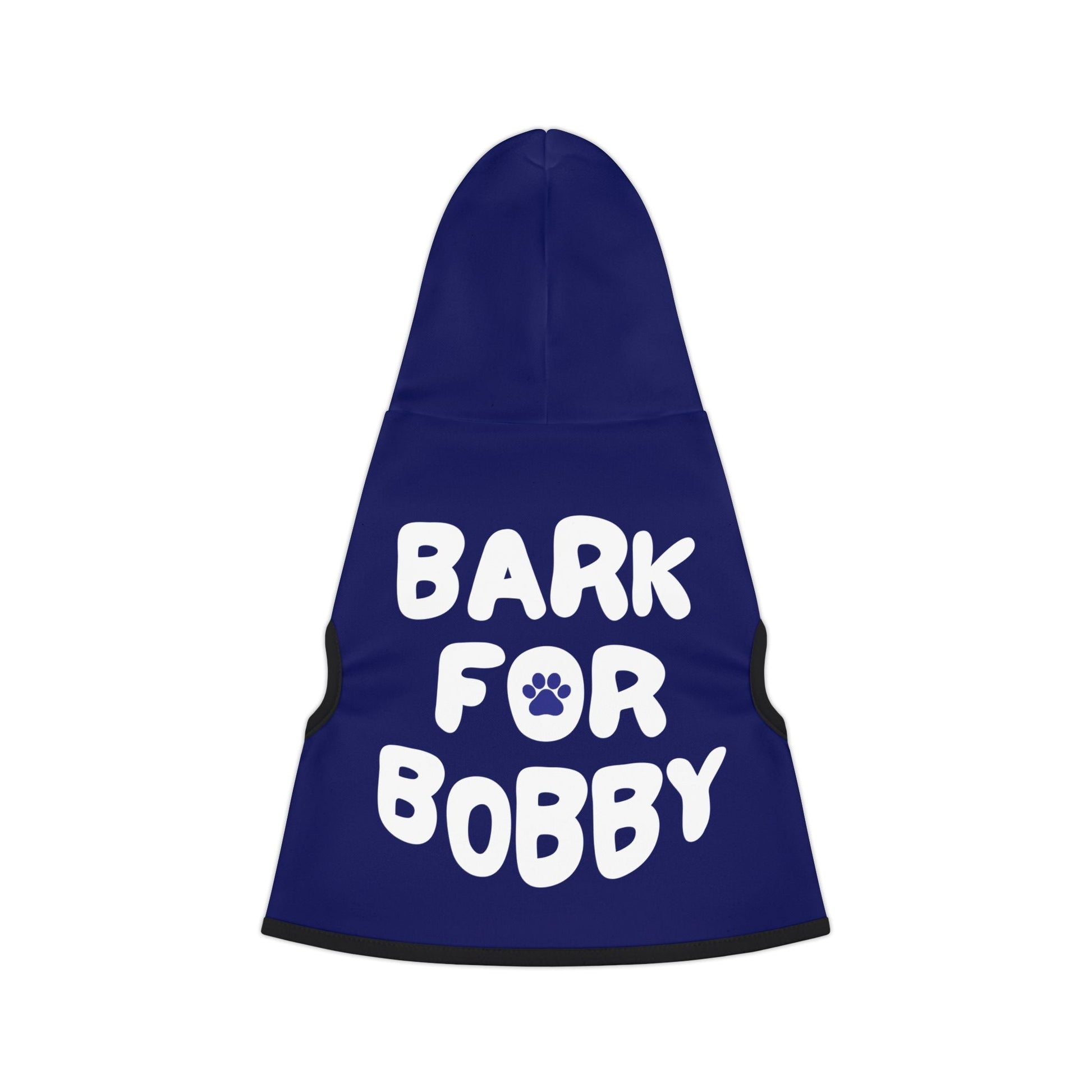 Bark for Bobby Pet Hoodie in Navy - Team Kennedy Official Merchandise