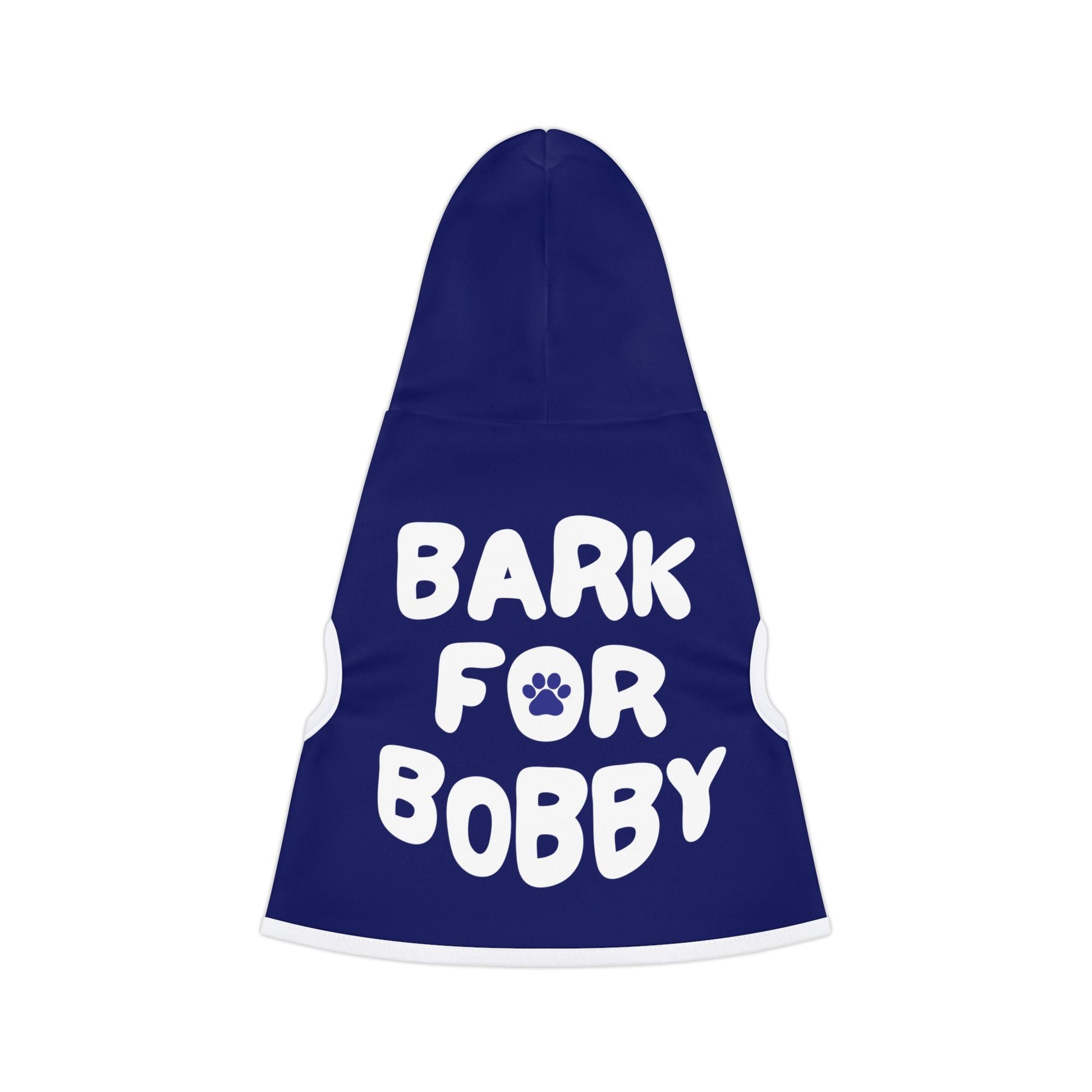 Bark for Bobby Pet Hoodie in Navy - Team Kennedy Official Merchandise