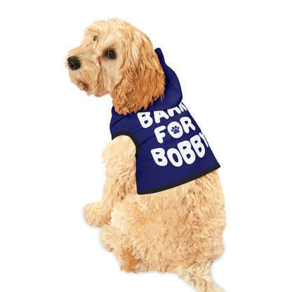 Bark for Bobby Pet Hoodie in Navy - Team Kennedy Official Merchandise