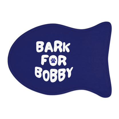 Bark for Bobby Pet Navy Feeding Mat - Team Kennedy Official Merchandise