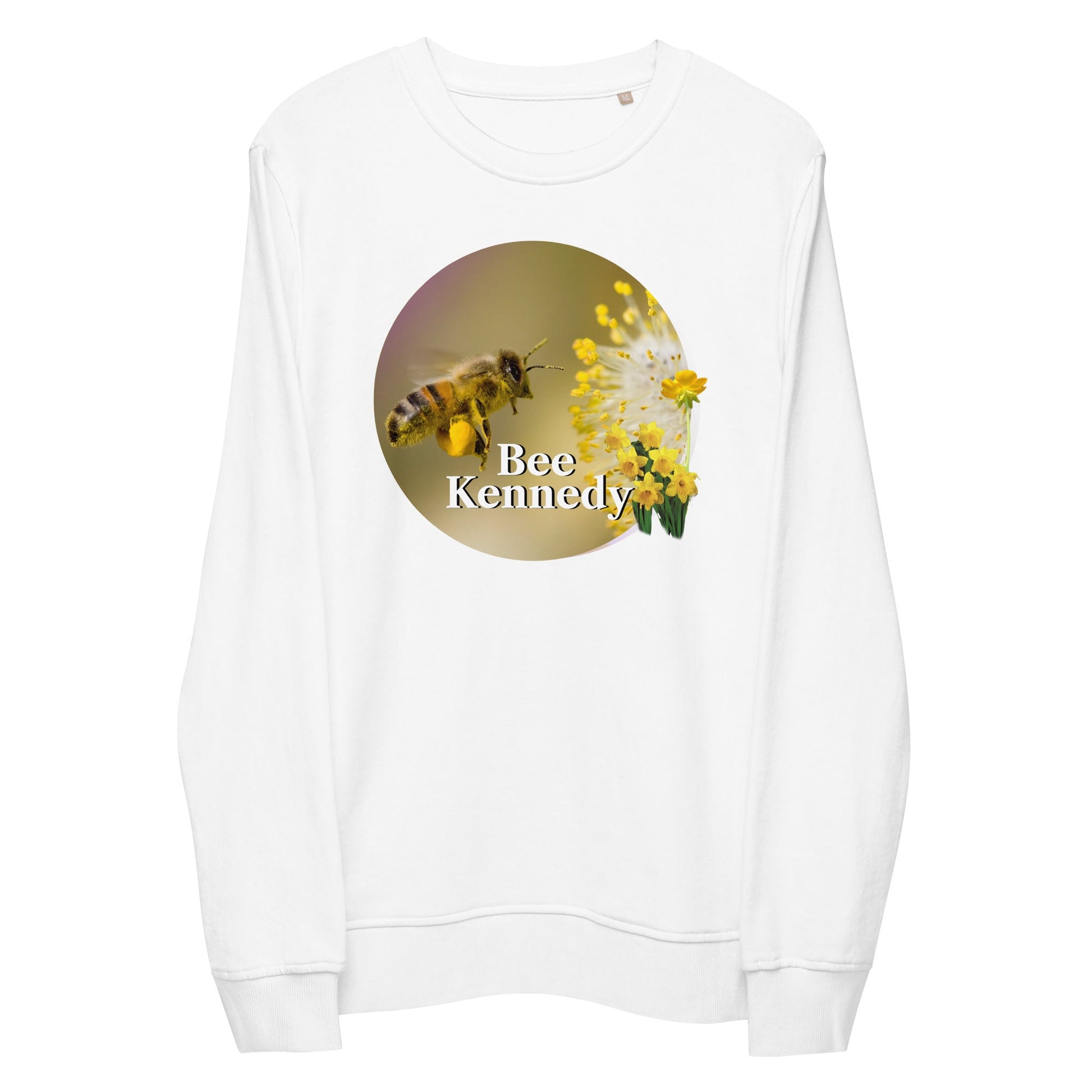 Bee Kennedy Organic Sweatshirt - TEAM KENNEDY. All rights reserved