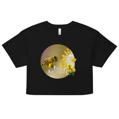 Bee Kennedy Women’s Crop Top - TEAM KENNEDY. All rights reserved