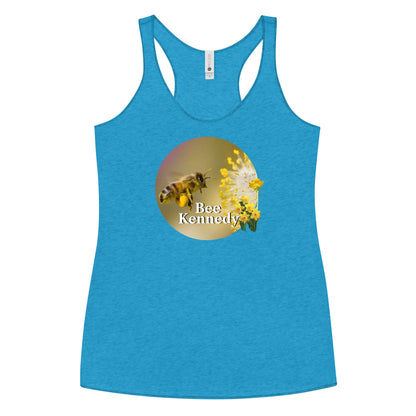 Bee Kennedy Women's Racerback Tank - TEAM KENNEDY. All rights reserved