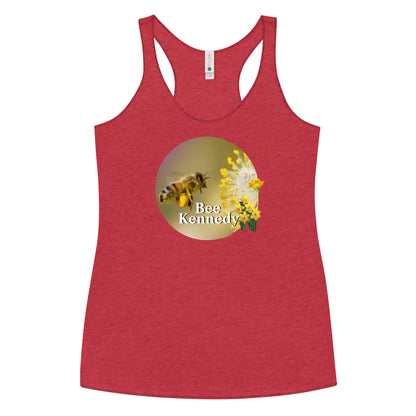 Bee Kennedy Women's Racerback Tank - TEAM KENNEDY. All rights reserved