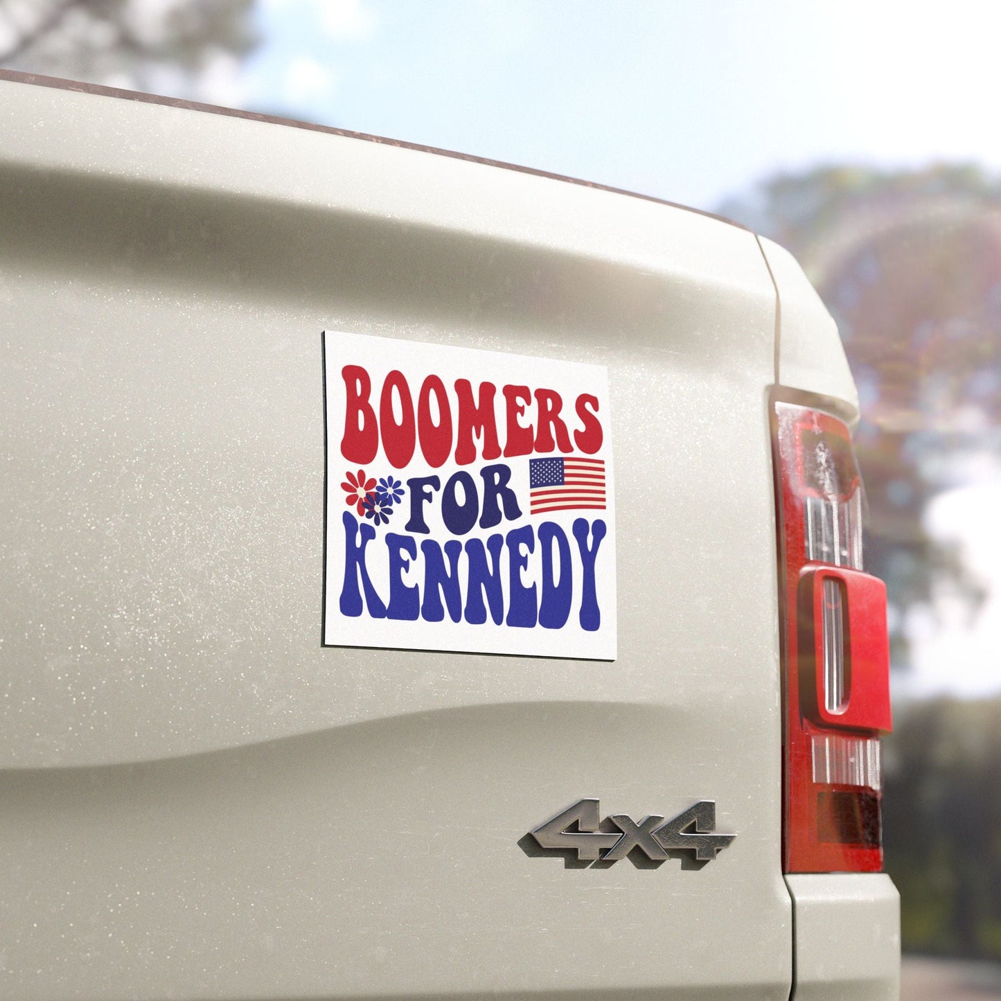 Boomers for Kennedy Car Magnet - Team Kennedy Official Merchandise