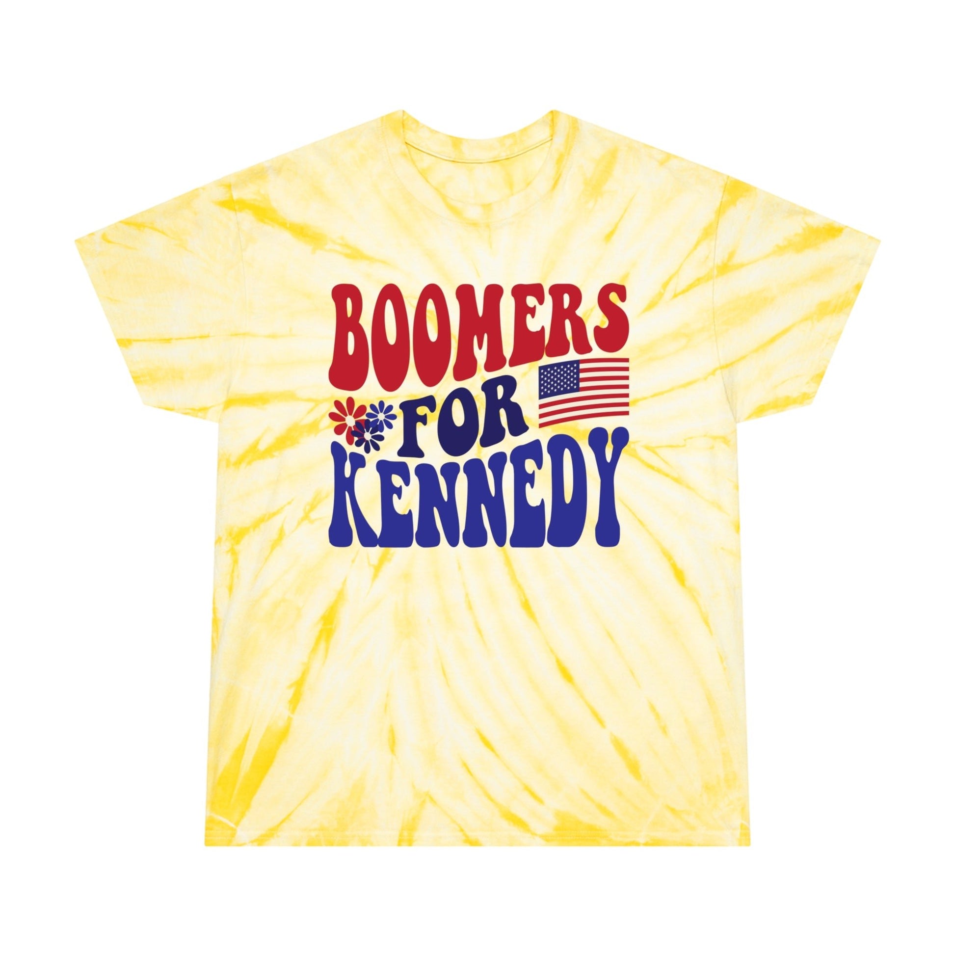 Boomers for Kennedy Tie Dye Tee - Team Kennedy Official Merchandise