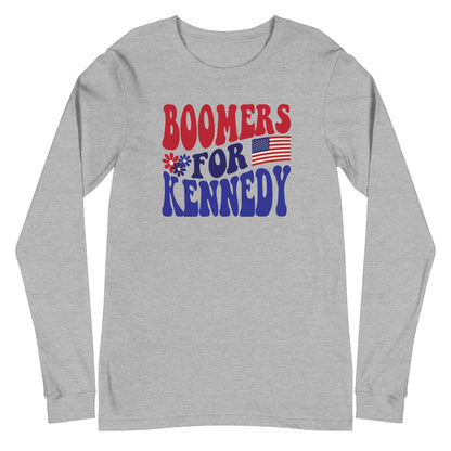 Boomers for Kennedy Unisex Long Sleeve Tee - TEAM KENNEDY. All rights reserved