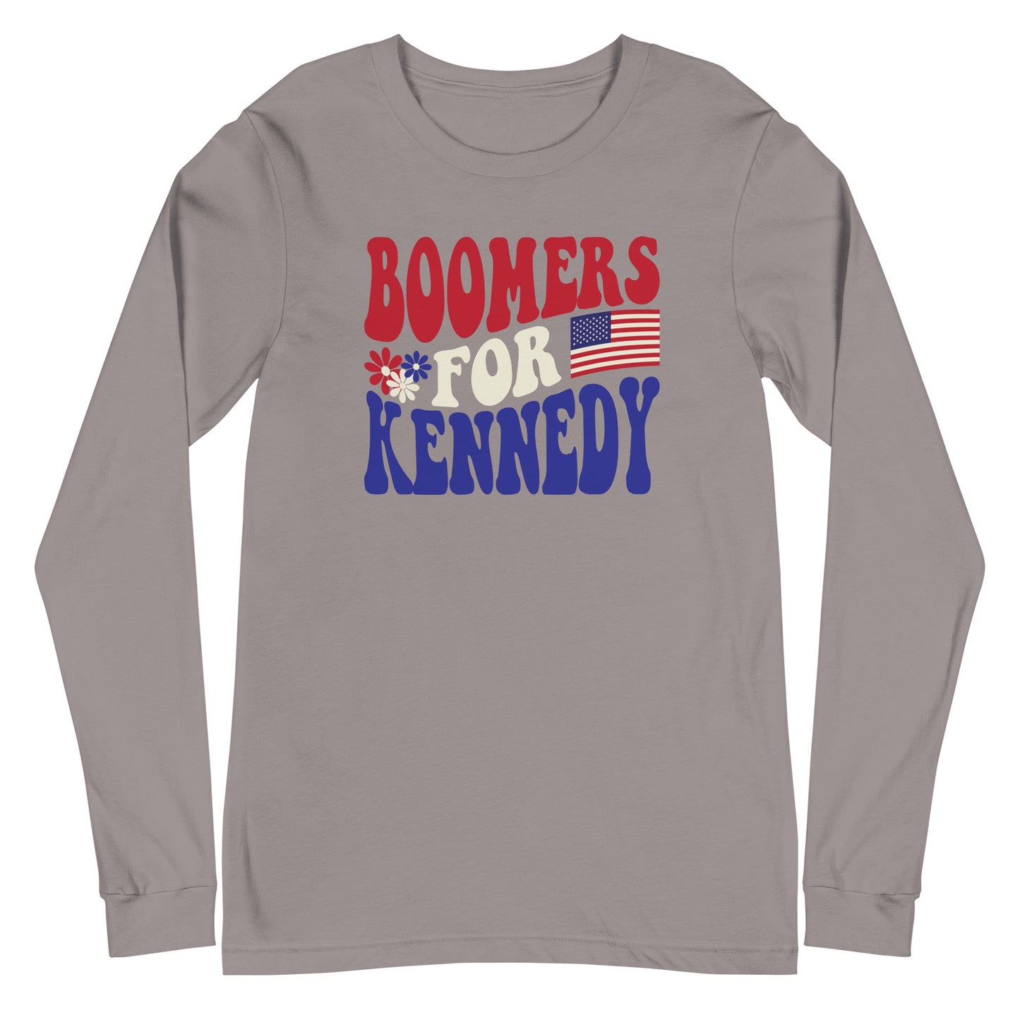 Boomers for Kennedy Unisex Long Sleeve Tee - TEAM KENNEDY. All rights reserved