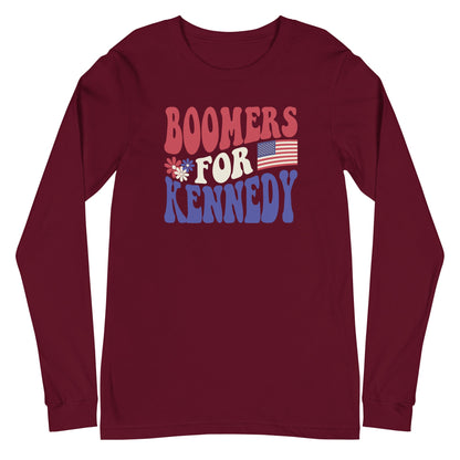 Boomers for Kennedy Unisex Long Sleeve Tee - TEAM KENNEDY. All rights reserved