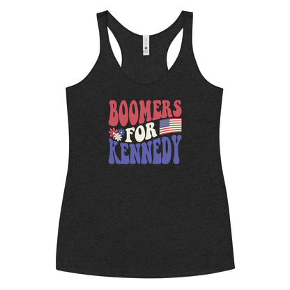 Boomers for Kennedy Women's Racerback Tank - TEAM KENNEDY. All rights reserved