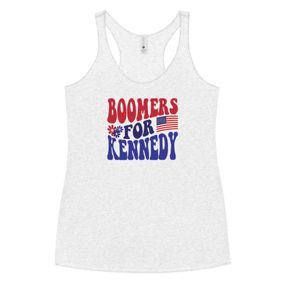 Boomers for Kennedy Women's Racerback Tank - TEAM KENNEDY. All rights reserved