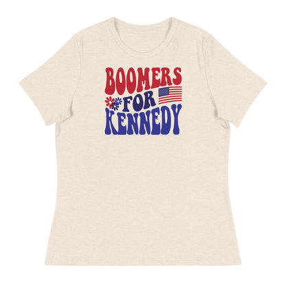 Boomers for Kennedy Women's Relaxed Tee - Team Kennedy Official Merchandise