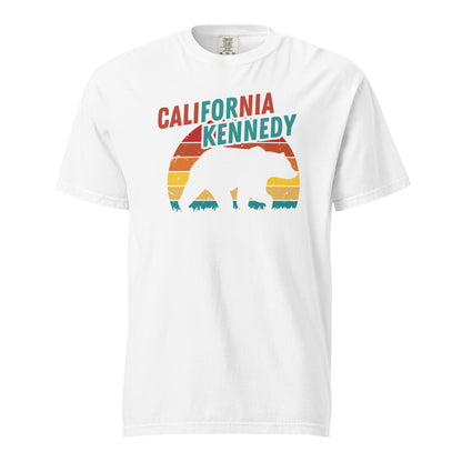 California for Kennedy Bear Unisex Heavyweight Tee - TEAM KENNEDY. All rights reserved